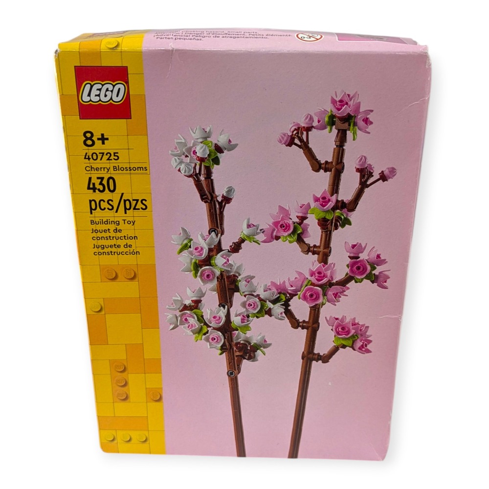 LEGO Cherry Blossoms 40725 Botanical Collection Building Set 430‎ Pieces Pink